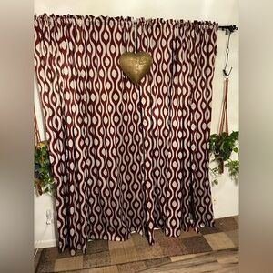 Lot of 6 Better Homes & Gardens Curtains Panels Blackout 78” length